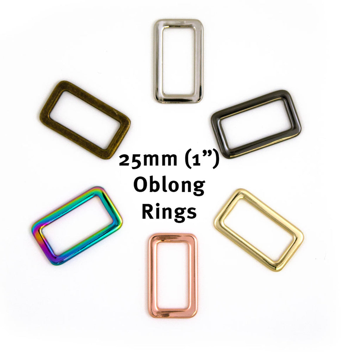 VOODOO FLAT OBLONG RINGS (25MM) - 2 PACK – Bear Essence
