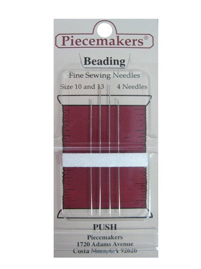 Piecemaker beading needles 4 pack